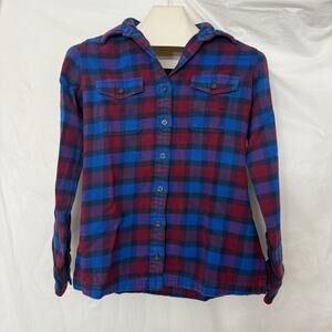Patagonia Long-Sleeved Fjord Flannel Plaid Button Shirt